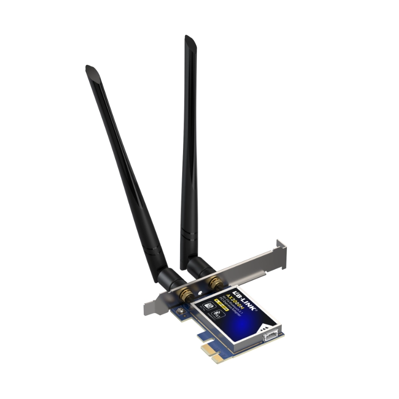 WiFi6 PCIe Adapters - BL-WDN3000B - AX3000 Wi-Fi 6 Bluetooth v5.1 PCIe Adapter